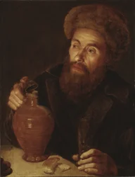 Old Man with a Jug